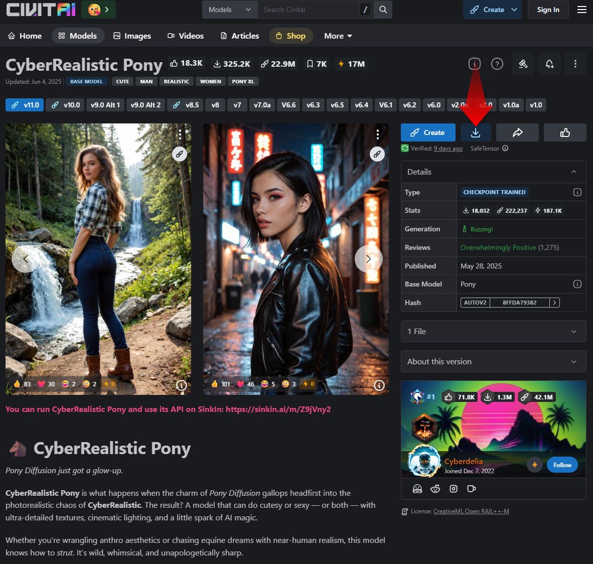 CyberRealistic Pony