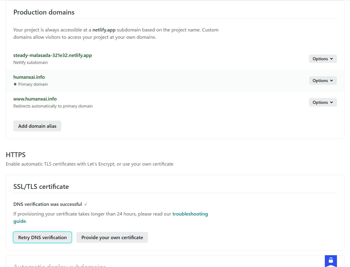 NetlifyのDNS設定
