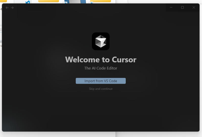 Cursor インストール 09